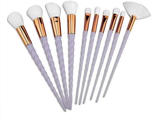 Professional Makeup Brushes 10 PCS Makeup Brush Set Premium Synthetic Foundation Brush, Eye Shadows Make Up Brushes Kit