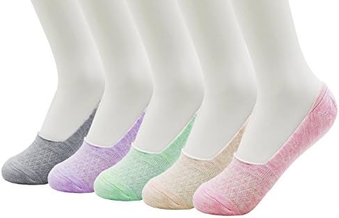 5 Pack Womens Casual Cotton Cute Funny No-show Ankle Animal Liner Socks for size 5-8