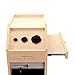 Salon Wooden Trolley Hair Beauty Station Maple