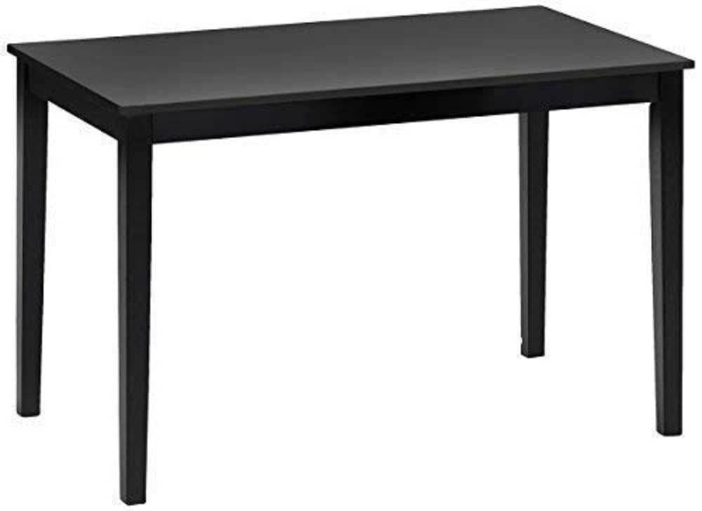 Julian Bowen Black Wood Hudson Dining Table