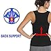 Neoprene Sauna Waist Trainer Corset Vest for Weight Loss, HOPLYNN Hot Body Shaper slimming vest for women Black/M