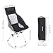 MOVTOTOP Camping Chair with Adjustable Pillow, Lightweight Folding Camping Chair, Outdoor Compact Chairs with High Backrest and Carry Bag for Travel, Picnic, Fishing, Festival, Hiking, Backpacking