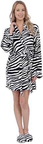 Body Candy Women's Plush Robes with Slippers (Tiger, X-Large)