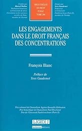 Les  engagements dans le droit français des concentrations