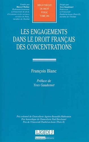 Les  engagements dans le droit français des concentrations
