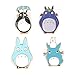 Enamel Pin Set Totoro Pin Vintage Anime Animal Pack Cute Cartoon Brooch Lapel Badge for Women Girls Children Kawaii, Clothing Bag Decor for Animal Lovers
