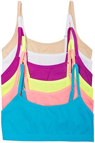 6 Pack Big Girls Seamless Training Bras