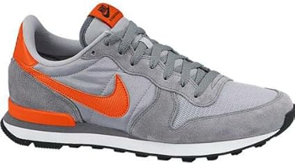 Amazon Co Jp Nike ナイキ カジュアルシューズ インターナショナリスト メンズ ウルフグレー チームオレンジ 008 服 ファッション小物