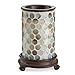 Candle Warmers Etc. Glass Illumination Fragrance Warmer, Pearl