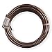 Anodized Aluminum 4.0mm Bonsai Training Wire 250g Large Roll (23 feet) - Choose Your Size and Color (4.0mm, Brown)