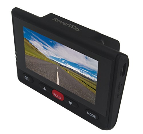 Click Here to See More Images RoverWay Car DVR Camera , Dash Cam, Dashboard Camera Recorder with Sony Exmor Sensor, 2.45â€IPS LCD, 1080P FHD, 170 Wide-Angle Lens, Built-In WiFi, G-Sensor, WDR, Loop Recording, Auto Night Mode