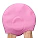 Orgrim Long Hair Swim Cap,Waterproof Silicone Swimming Cap for Adult Woman and Men,Keeps Hair Clean Ear Dry with Nose Clip and Ear Plugs