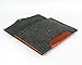 Lavievert Gray Felt Case Real Leather Bottom Bag Magnetic Button Sleeve for Apple 13