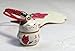 Fengshui Lucky White Maneki Neko Cat Bell 5/8