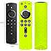 Covers for All-New Alexa Voice Remote for Fire TV Stick 4K, Fire TV Stick (2nd Gen), Fire TV (3rd Gen) Shockproof Protective Silicone Case - Chartreuse primary