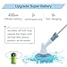 YOUKADA Upgraded Spin Scrubber, 3 in 1 Electric Cleaning Brush, 360 Cordless Replaceable Brush, Multi-Purpose Power Surface Scrubber for Bathroom Swimming Pool Wall and Floor for Father's Best Gift