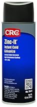 CRC 18412 Zinc-It Instant Cold Gallonvanize Zinc Rich Gallonvanize Coating, 13 Ounce, Gray Viscous Liquid