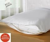 Premium BED Bugs Pillow Protector a Set of 2 Pillow Protectors - Lifetime Warranty (king (21