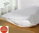 Premium BED Bugs Pillow Protector a Set of 2 Pillow Protectors - Lifetime Warranty (Queen (21