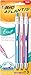 BIC Glide Exact Retractable Ball Point Pen, Fine Point (0.7 mm), Assorted Colors, Precise Lines For Clean Writing, 3-Count
