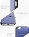 Taken iPhone 6/6S Plus Leather Wallet Case with Cards Slot and Metal Magnetic, Slim Fit and Heavy Duty, Plastic Flip Case/Cover with Rubber Edge, for Women, Men, Boys, Girls, 5.5 Inch (Blue)