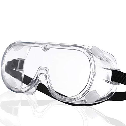 DOMTAI Protective Safety Goggles OverGlasses AntiFog AntiScratch UV