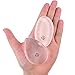 2-Pack Silicone Makeup Sponge By iCharm: Drop-Shaped Hypoalergenic Blender & 2-sided Silisponge/Cotton Powder Puff-Reusable,Easily Washed, Zero Foundation Absorption Applicators-Beauty, Cosmetics Tool