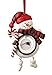 New England Patriots Clay Snowman Ornament