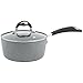 Bialetti 10 Piece Nonstick Granito Cookware Set, Oven Safe, Gray