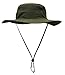 Mazo Camping Hat Outdoor Quick-Dry Hat Sun Hat Fishing Cap (Olive)