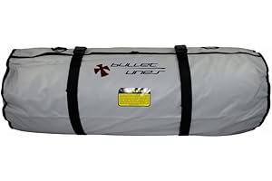 Bullet Lines Complete Wakeboard Ballast Bag Kit, Portable Wake Enhancement for Wakeboard and Wakesurf Boats, Includes 2 x 550 LB Bags and 800 GPH Pump, Grow Your Surf Wake at 107 lbs per min (550)