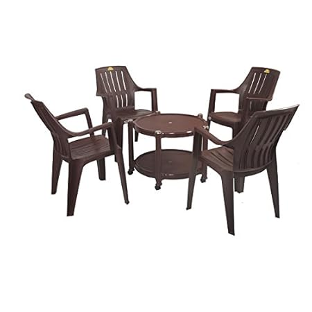 supreme plastic chair table set
