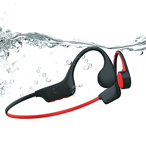 Waterproof Bone Conduction Bluetooth Headphones Ultralight Swimming