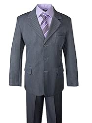Spring Notion Big Boys' Pinstripe Suit Set