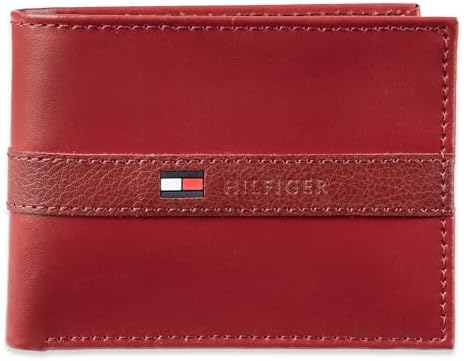 Tommy Hilfiger Mens Wallet Red One Size price in UAE Amazon