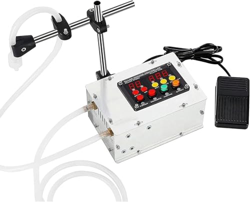 Automatic Filling Machine, 5-3000 Ml Fluid Machine Bottle, Intelligent Induction Filling Machine, for Juice, Wine, ~/ Oil