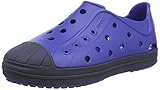 crocs Kids' Bump It Shoe (Toddler/Little Kid), Cerulean Blue/Navy, 7 M US Toddler
