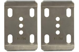 Ruffstuff Specialties Leaf Spring UBolt Plates (Pair) for 2 1/2" Wide Springs - R1159