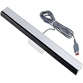 Sensor Bar for Wii, Replacement Wired Infrared Ray Sensor Bar for Wii and Wii U Console