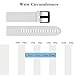 ANCOOL Compatible with Fenix 5S/6S/7S Bands 20mm Easy Fit Silicone Watch Bands Replacement for Fenix 8 43mm/5S Plus/6S Pro/D2 Delta S Smartwatches(White)