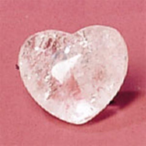 LOSTMOUN Heart Shaped Clear Quartz