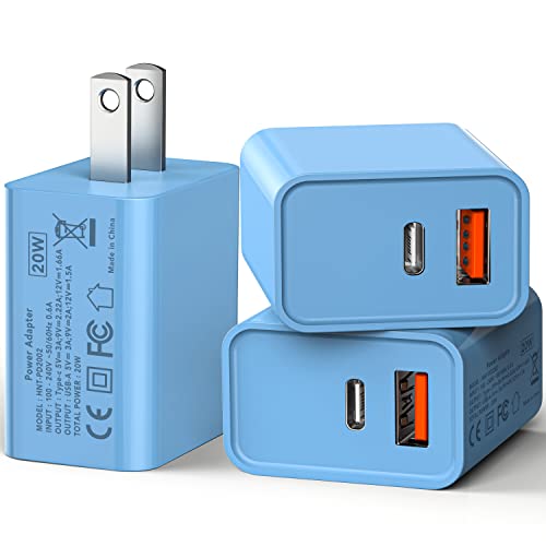 LCGENS iPhone 13 Charger, 18W USB Type C Wall Charger Adapter with 3.3FT Cable, PD Fast Charger