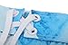 ZENCO Men's Jayden Triangle Geo Print Elastic Waistband Swim Trunks, Blue, L