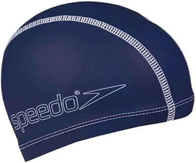 Speedo Unisex Youth Pace Swimming Cap Navy One Size