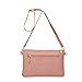 Jiaruo Women Vintage Girls Hollow Out Sling Leather Crossbody Bag Handbag Purse (pink 2)