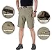 FREE SOLDIER Men's Cargo Hiking Shorts with Belt Lightweight Quick Dry Tactical Shorts with Pockets for Casual Work Golf
