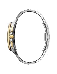 Bulova - Reloj cronógrafo bicolor para hombre, 45 mm, colección CURV