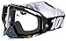 100% 50100-001-02 unisex-adult Goggle (Black/Clear,One Size) (RACECRAFT RC ABYSS Black Clear Lens)