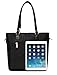 Womens 6 Pcs Lightweight Tote Work Bag Handbag and Purse Set