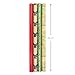Hallmark Holiday Wrapping Paper Bundle with Cut Lines on Reverse, Merry Christmas (Pack of 4, 110 sq. ft. ttl.) (5EWR2160)